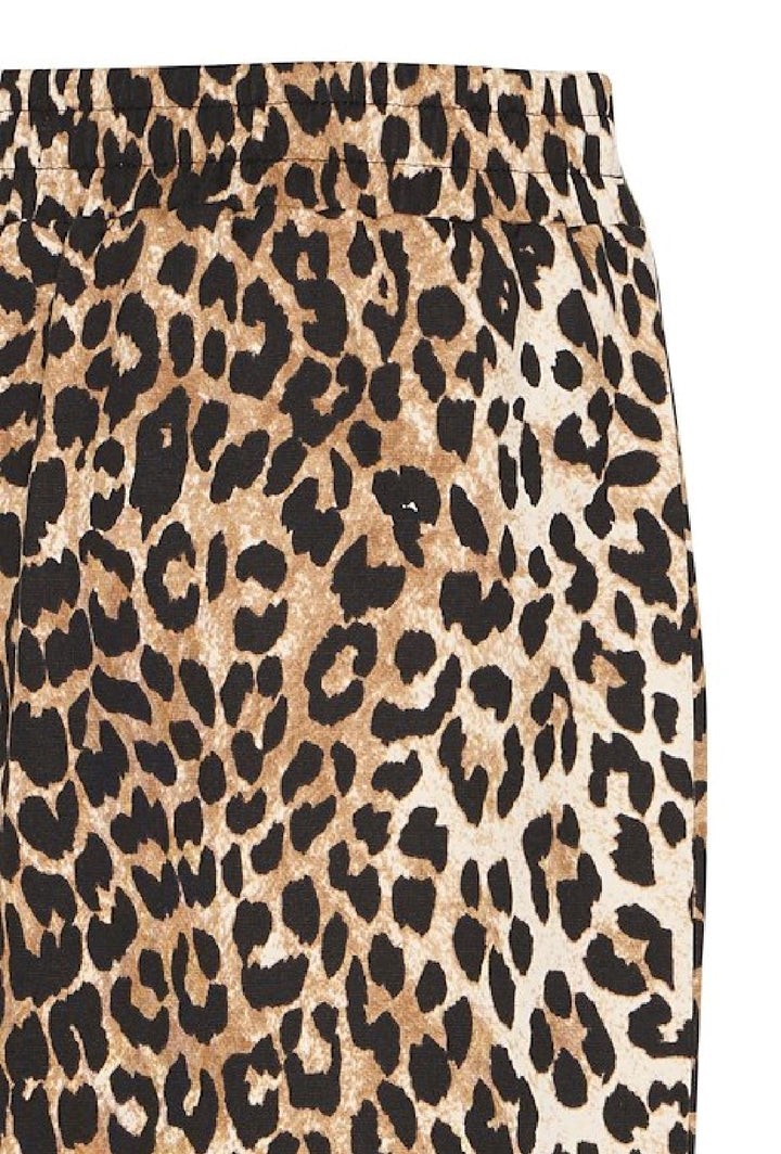 Forudbestilling - Ichi - Ixkate Leop Long Skirt - 205020 Kate Leop Print Nederdele