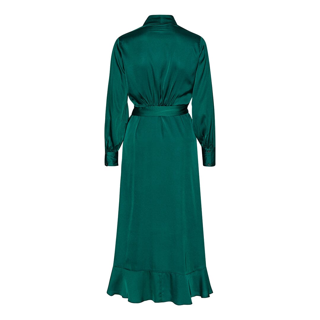 Forudbestilling - Karmamia - Bea Dress - Dark Green Kjoler