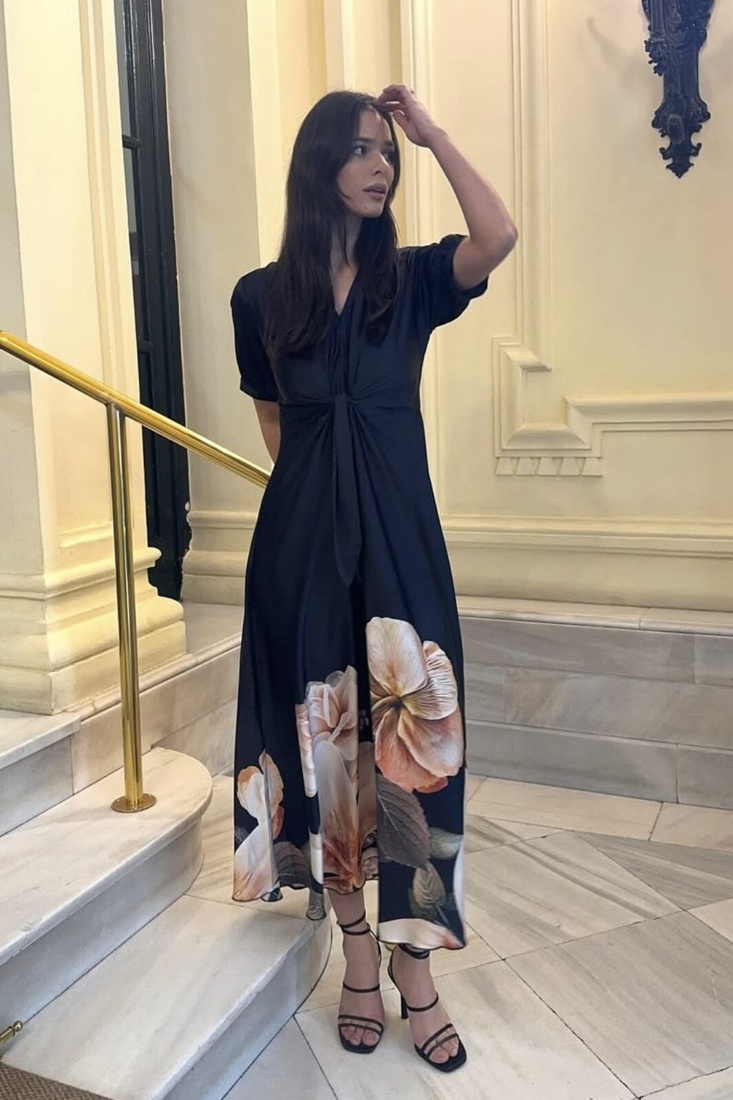 Forudbestilling - Karmamia - Faye Dress 2091 - Maxi Blossom Kjoler