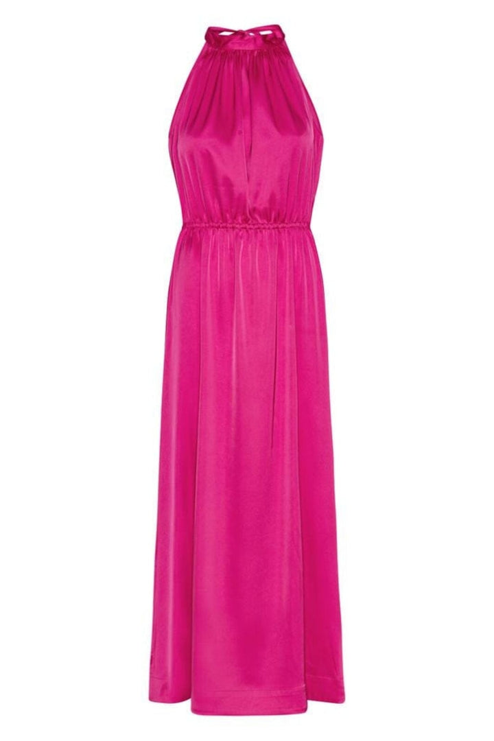 Forudbestilling - Karmamia - Lulu Dress - Fuchsia Pink Kjoler