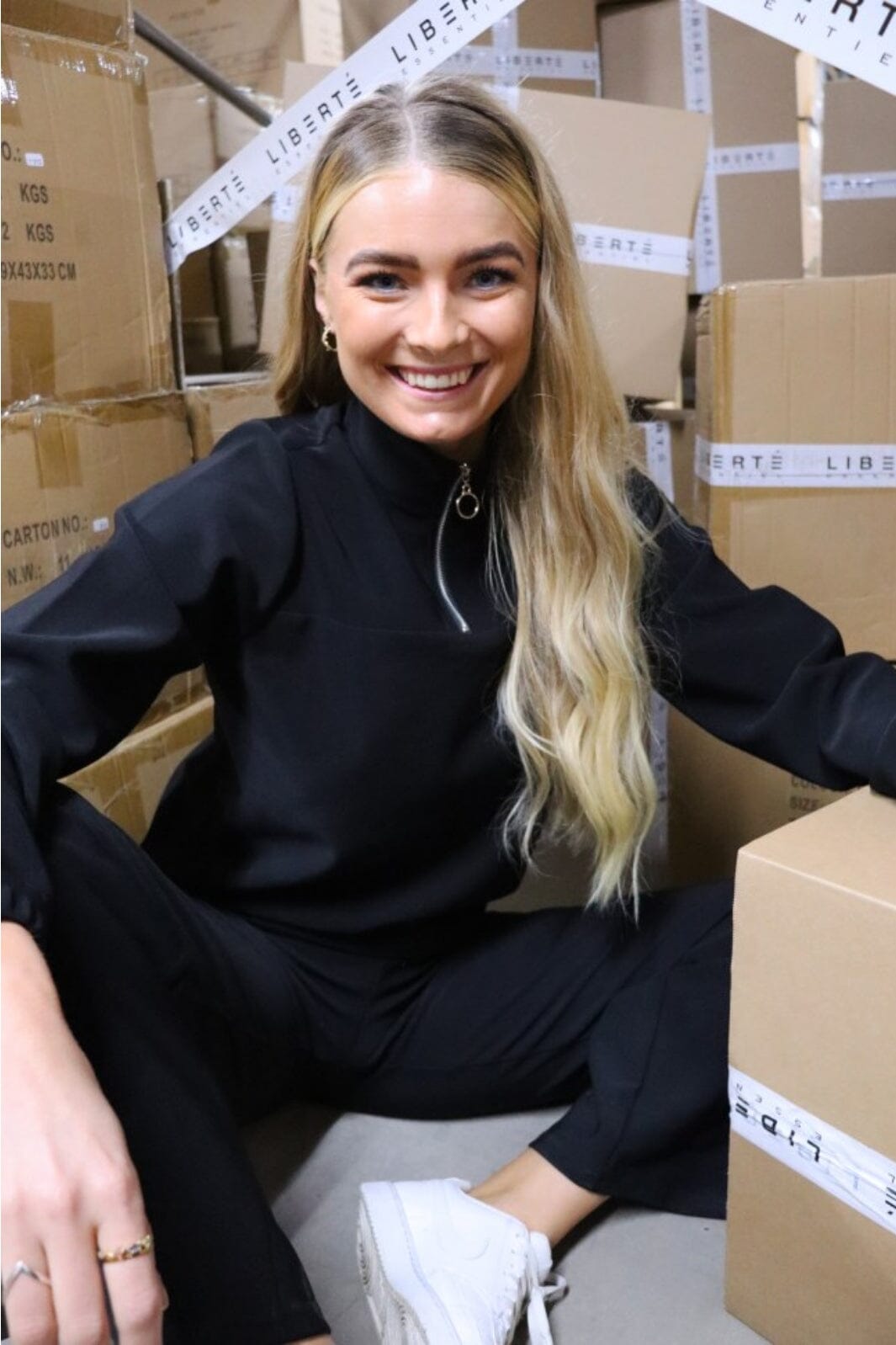 Forudbestilling - Liberte - Henne-Ls-Blouse - Black Bluser