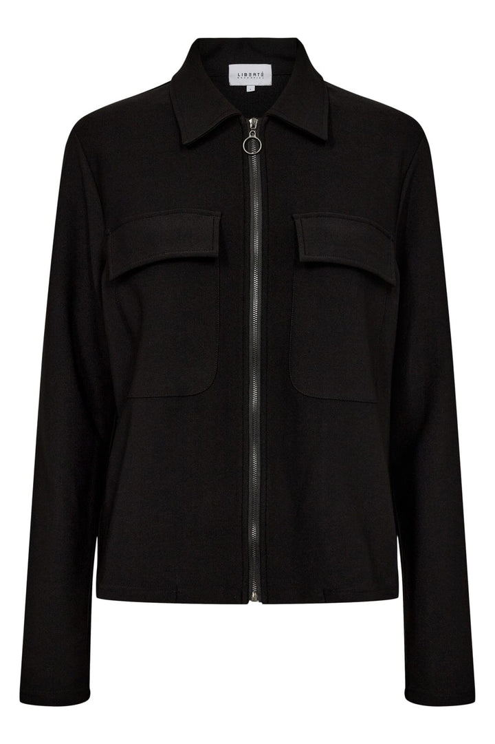 Forudbestilling - Liberte - Henne-Shirt-Jacket - Black Jakker