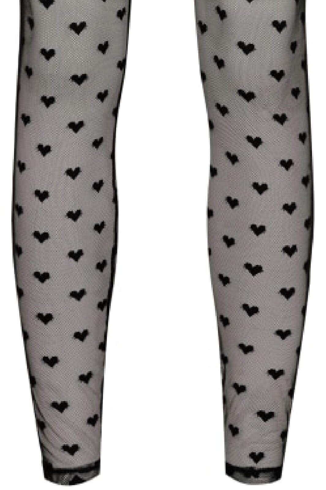 Forudbestilling - Liberte - Isa-Legging - Black Heart Leggings