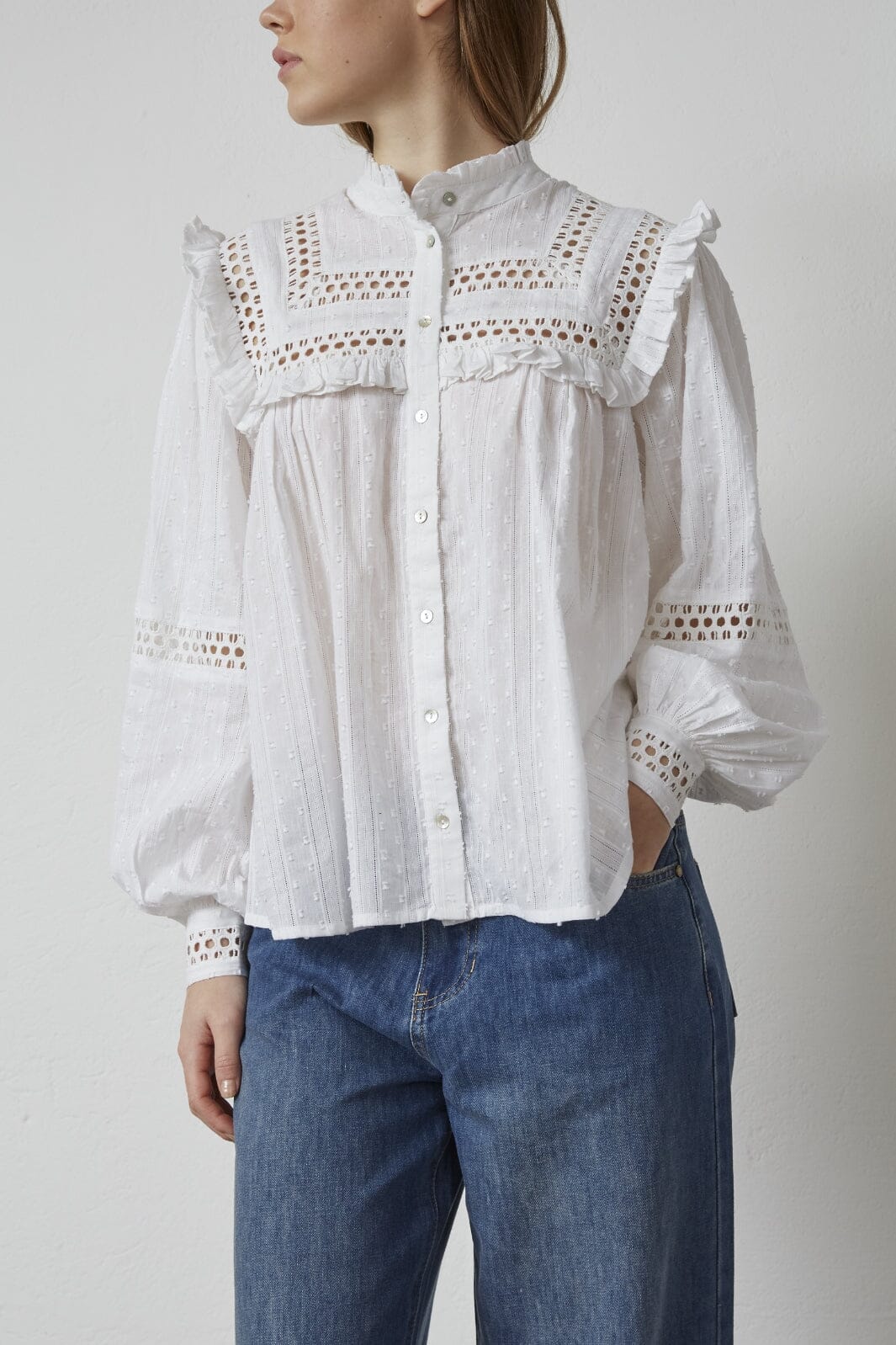 Forudbestilling - Love & Divine - Love1278 18451 - 100 - White Skjorter