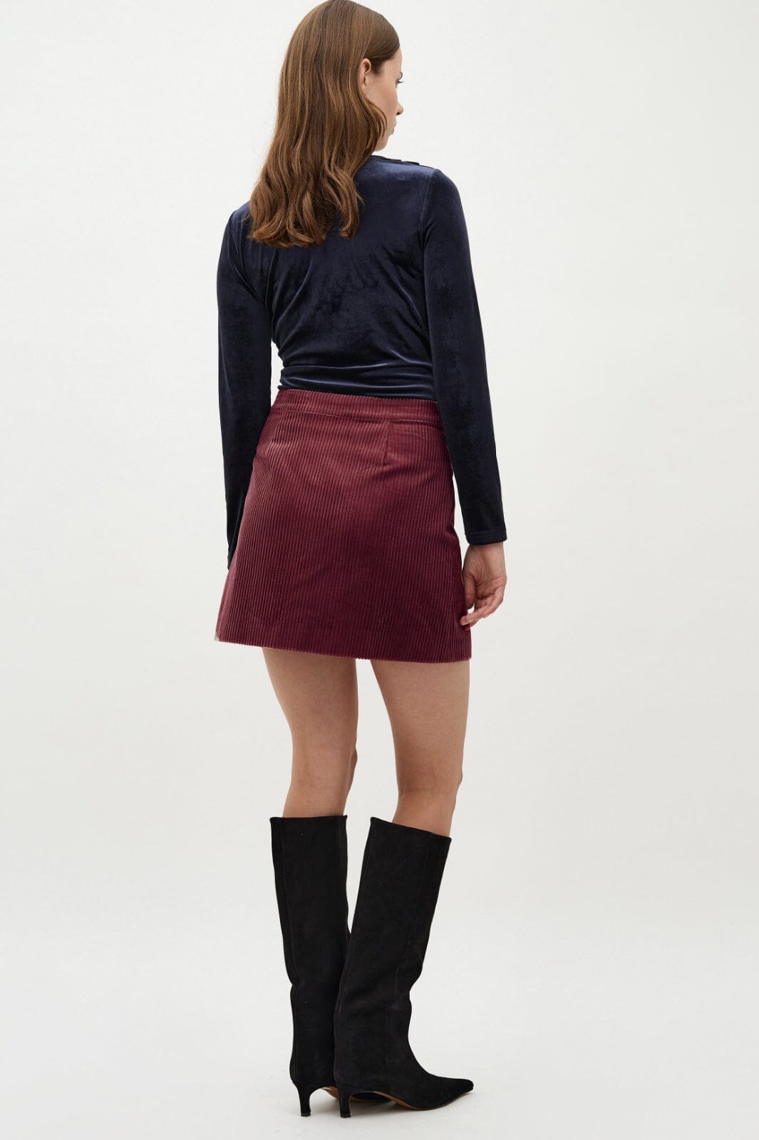 Forudbestilling - MbyM - Marlie-M 54221713 - Q96 Bordeaux Nederdele