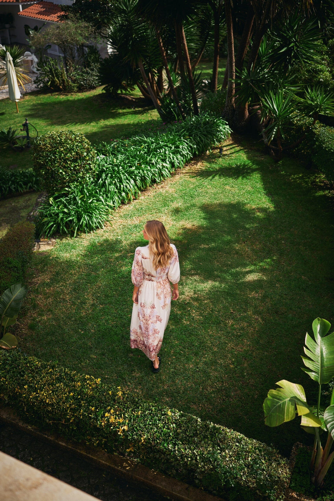 Forudbestilling - Neo Noir - Stellar Artist Paisley Dress 165339 - 124 - Ivory Kjoler