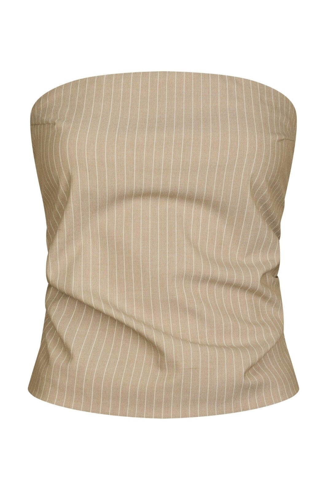 Neo Noir - Tyree Melange Pinstripe Top 165471 - 119 - Sand Melange