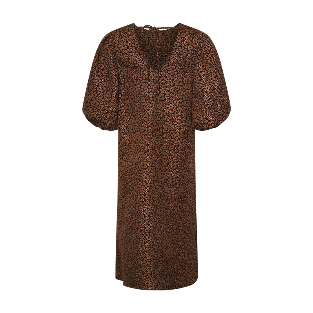 Forudbestilling - Noella - Reno Pastis Long Dress - 674 Chocolate Kjoler