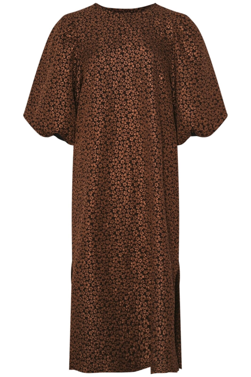 Forudbestilling - Noella - Reno Pastis Long Dress - 674 Chocolate Kjoler