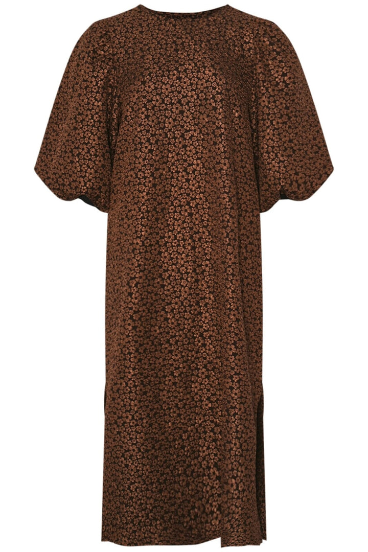 Forudbestilling - Noella - Reno Pastis Long Dress - 674 Chocolate Kjoler