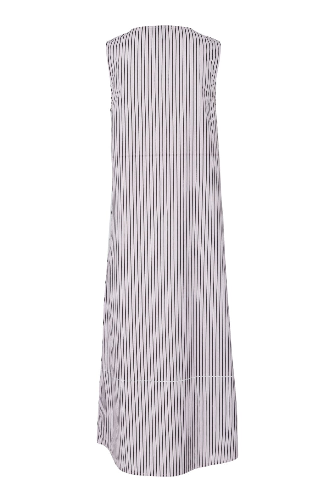 Pieces - Pcjenna Sl Midi Rev. Tie Dress - 4945041 Pink Tulle Delicioso And Bright White