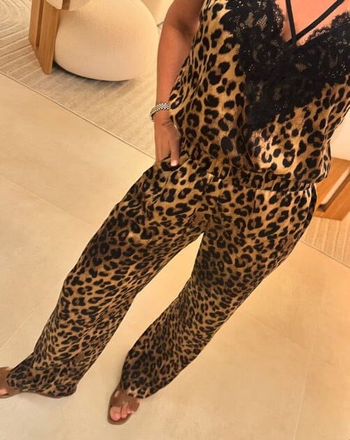 Forudbestilling - Valentin Studio - Comfy Leopard Pants - Leopard Bukser