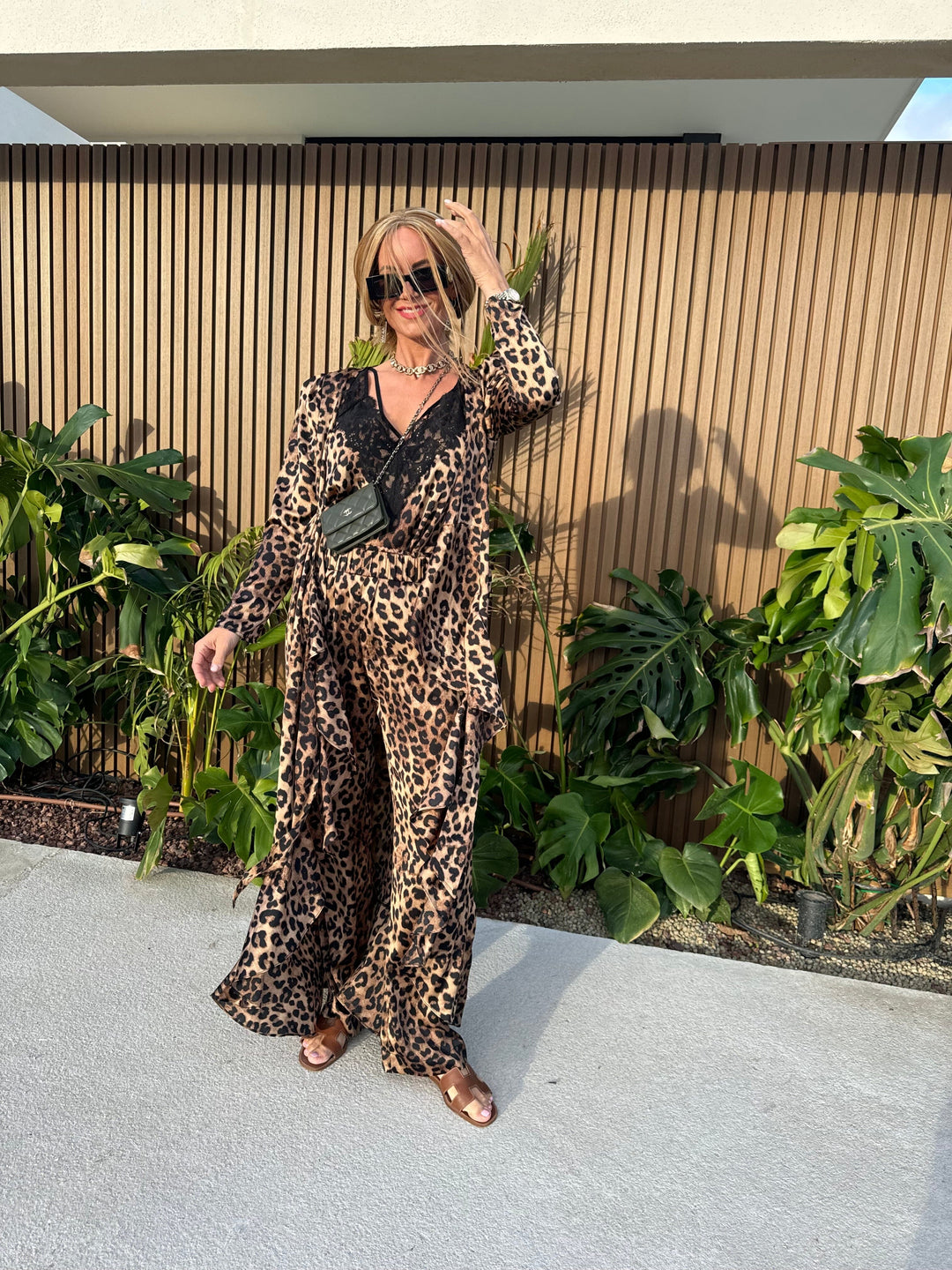 Forudbestilling - Valentin Studio - Senorita Leopard Dress - Leopard Kjoler