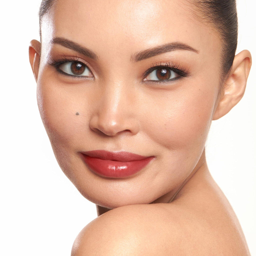 Forudbestilling - Wonderskin - Wonder Blading Lip Stain Kit LOVELY - Lovely (Chestnut Brown) Læbestift