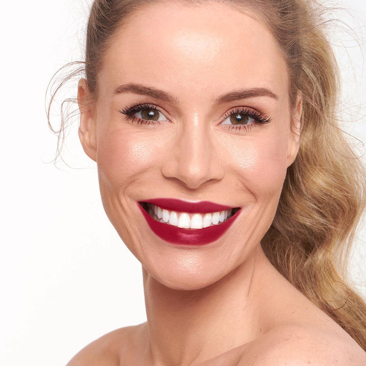 Forudbestilling - Wonderskin - Wonder Blading Lip Stain Masque DIVINE - Divine (Burgundy Red) Læbestift