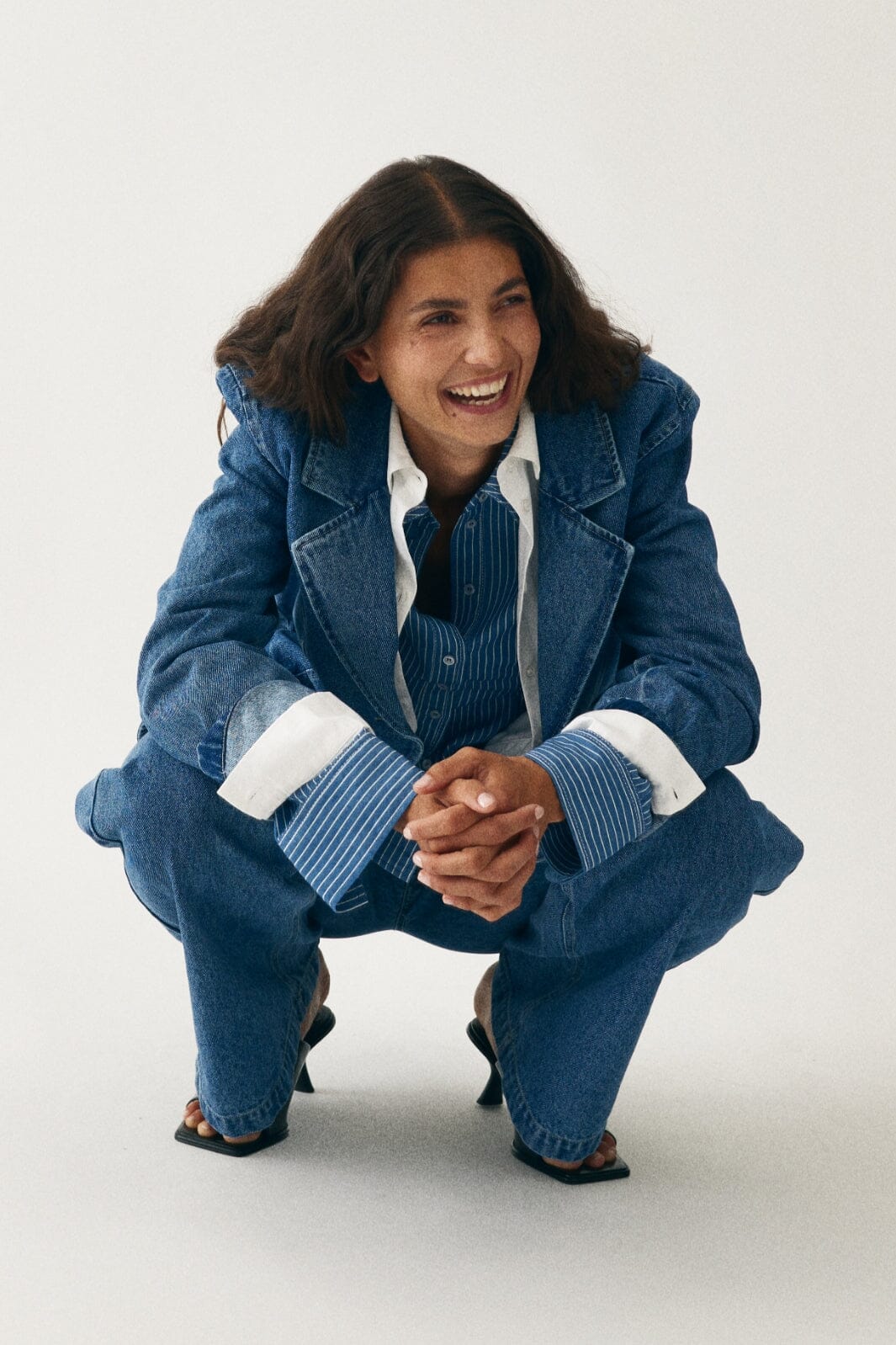 Global Funk - Meriam-G - P85 Midt Vintage Brushing Jakker