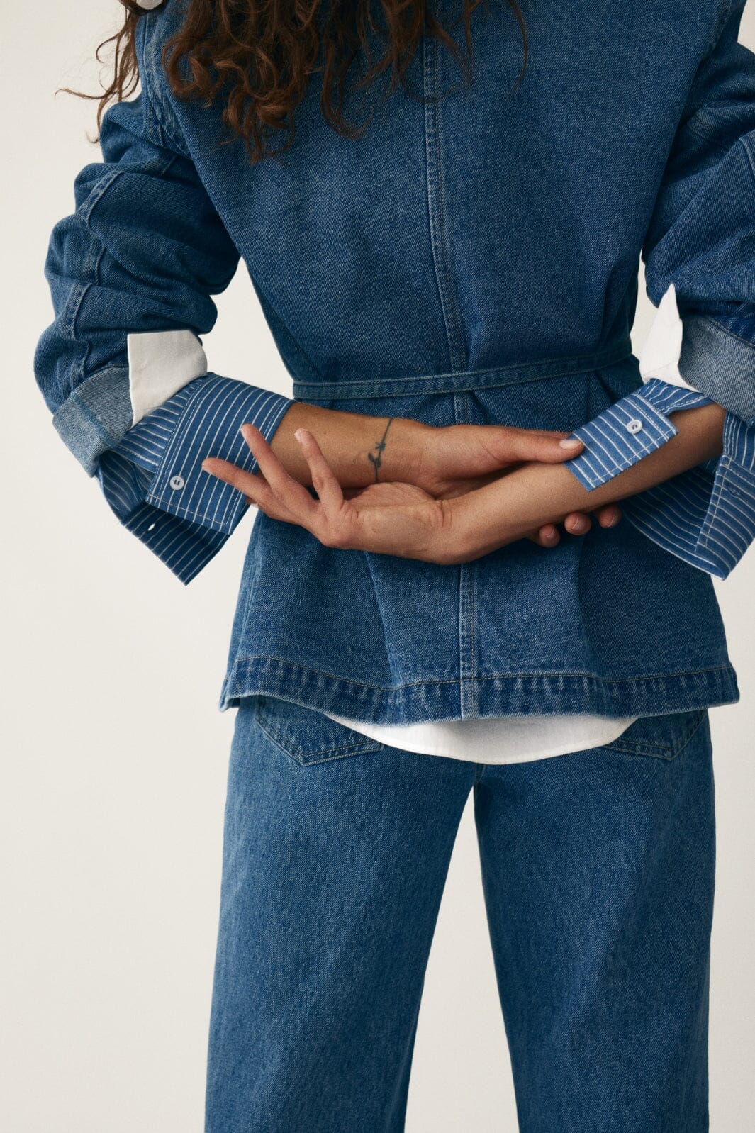 Global Funk - Meriam-G - P85 Midt Vintage Brushing Jakker