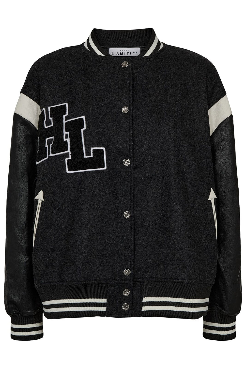 Haute L'Amitié - Hl Mix Bomber HL10389 - Black Jakker