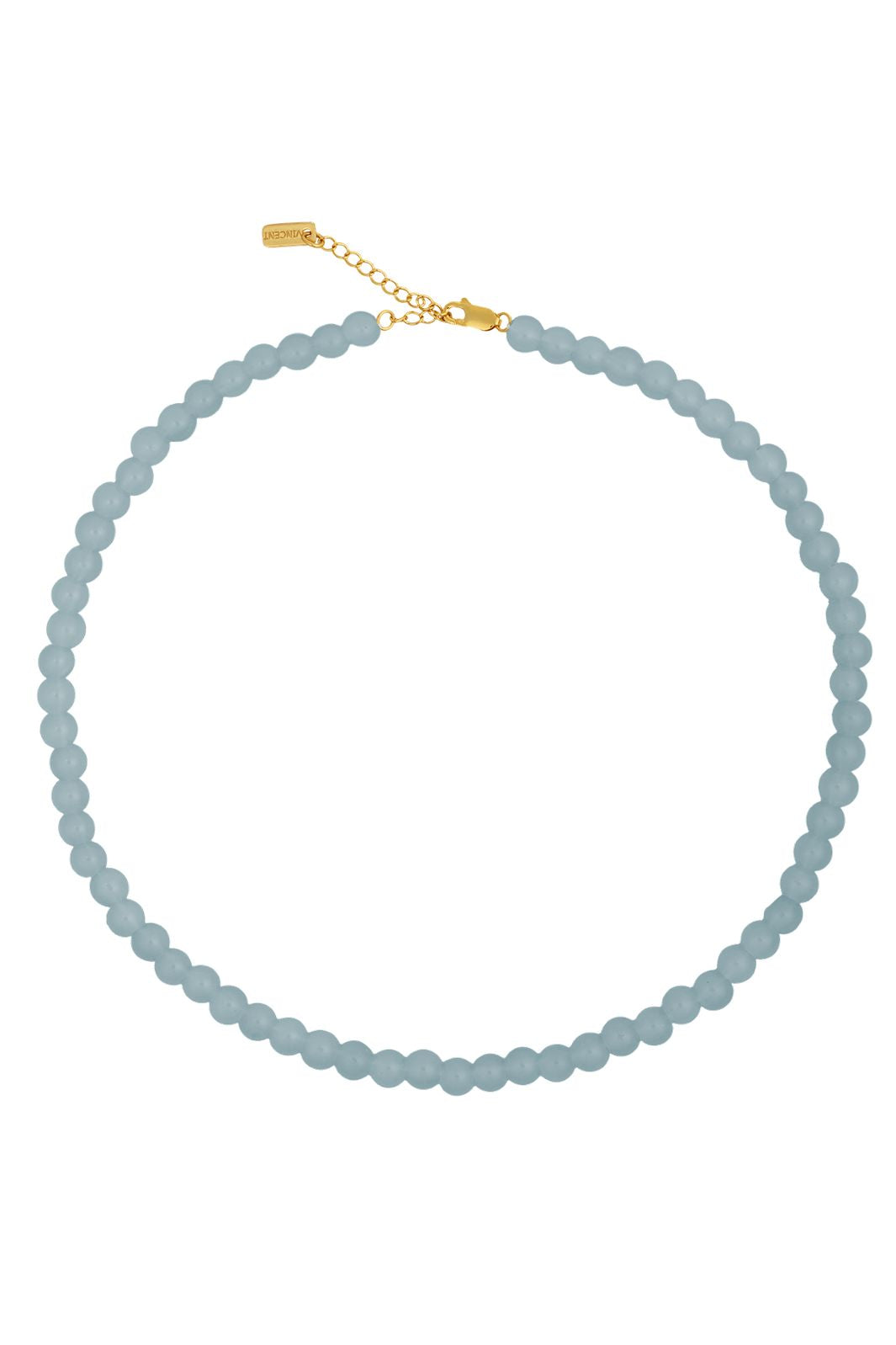 Förbeställning - House Of Vincent - Candy Coral Lagoon S Necklace VJ233-UNG-B-S - Light Blue - Gilded