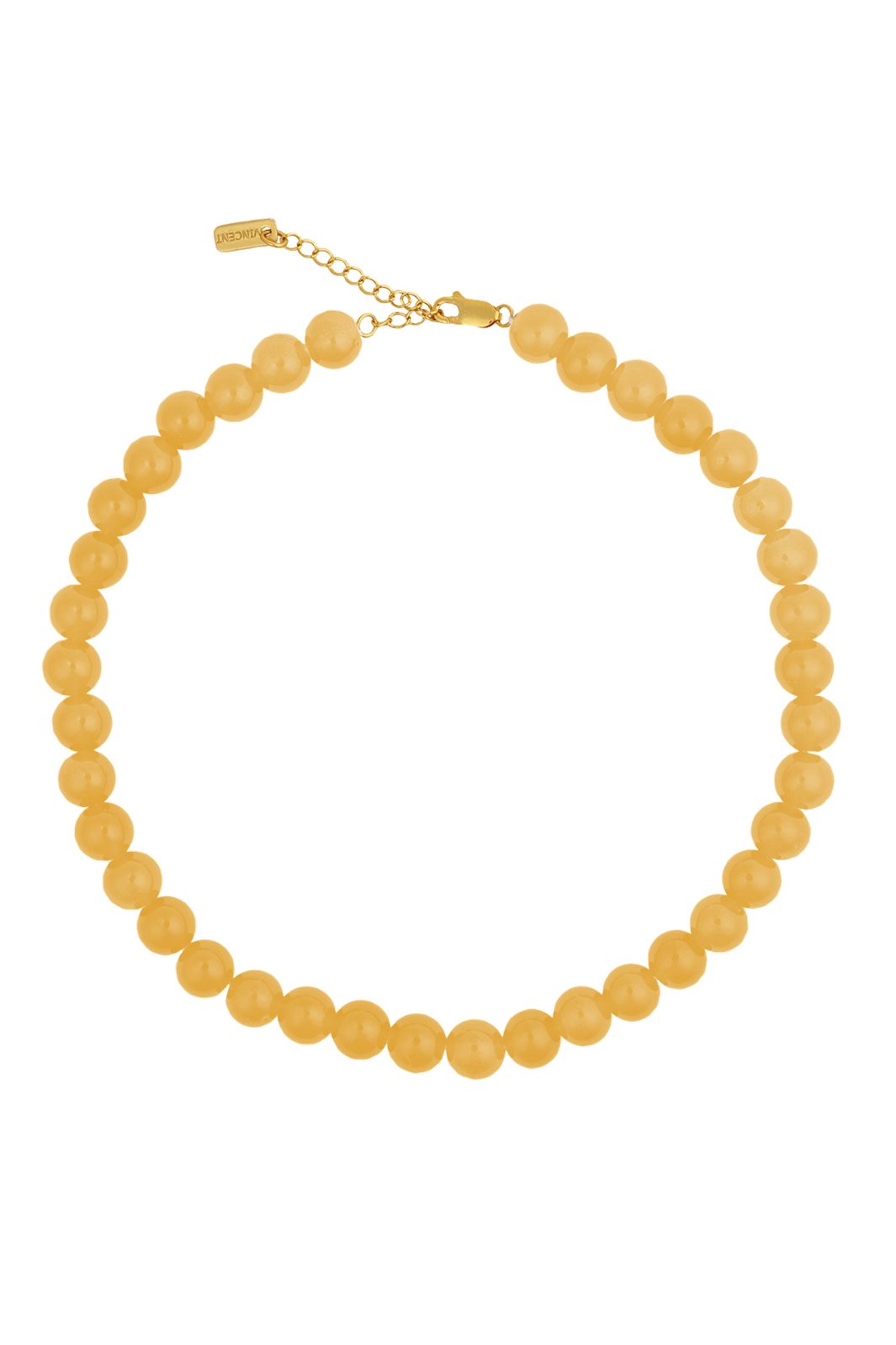 House Of Vincent - Candy Coral Papaya M Necklace VJ233-UNG-O-M - Orange - Gilded