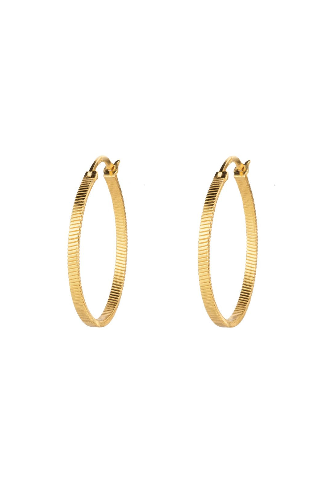 House Of Vincent - Fortune Teller Creol Earrings L VJ078-UEG-L - Gilded