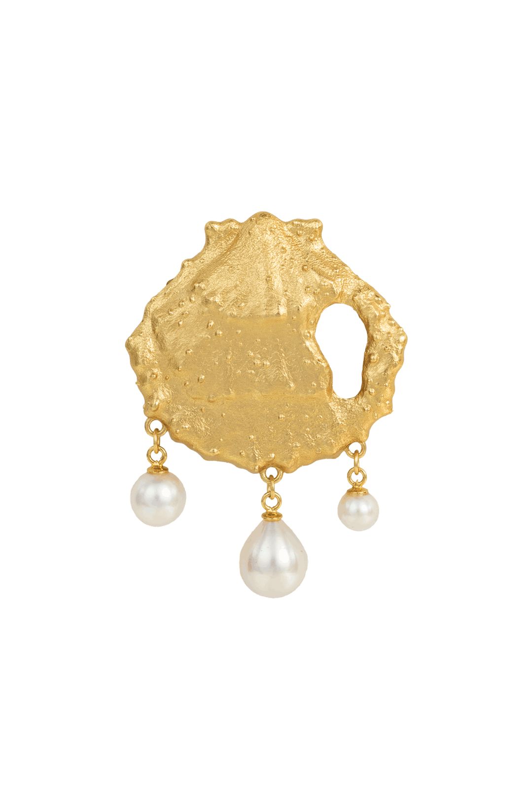 Förbeställning - House Of Vincent - Shellsong Brooch VJ219-UOG - Gilded