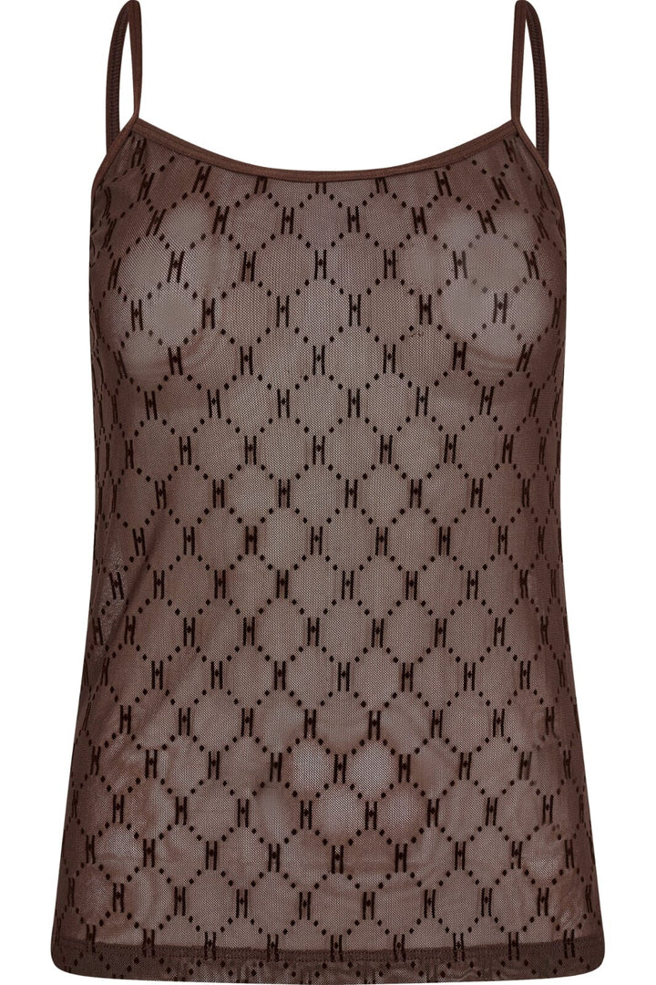 Hype The Detail - Mesh Singlet - Brun Toppe