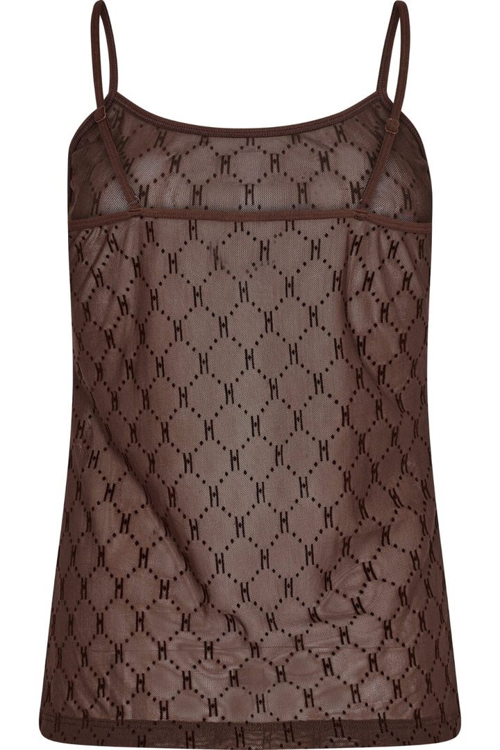 Hype The Detail - Mesh Singlet - Brun Toppe
