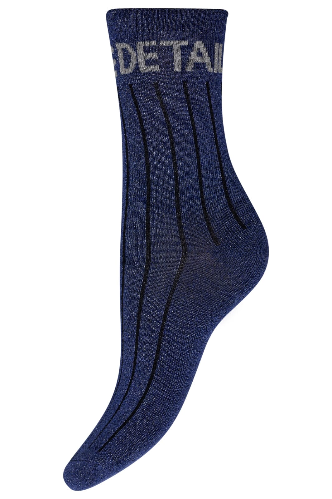 Hype The Detail - Socks W/Lurex - 5603 Navy Strømper
