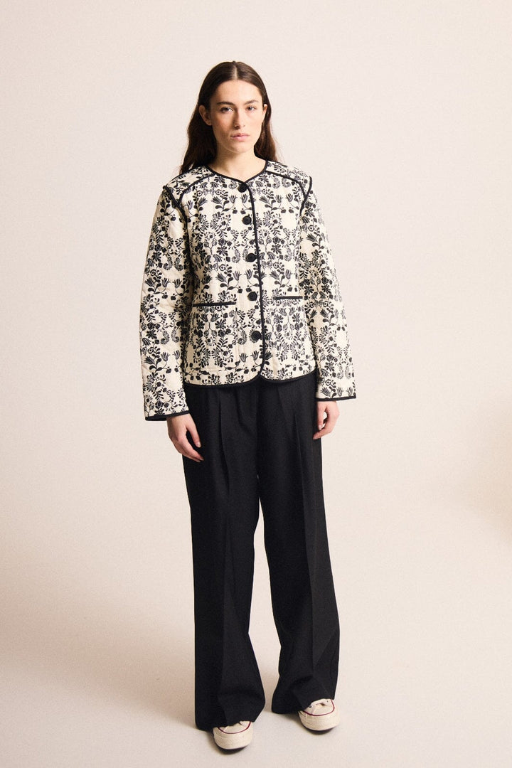 Ichi - Ihgizaro Ja - 204048 Almond Milk Flower Aop Jakker