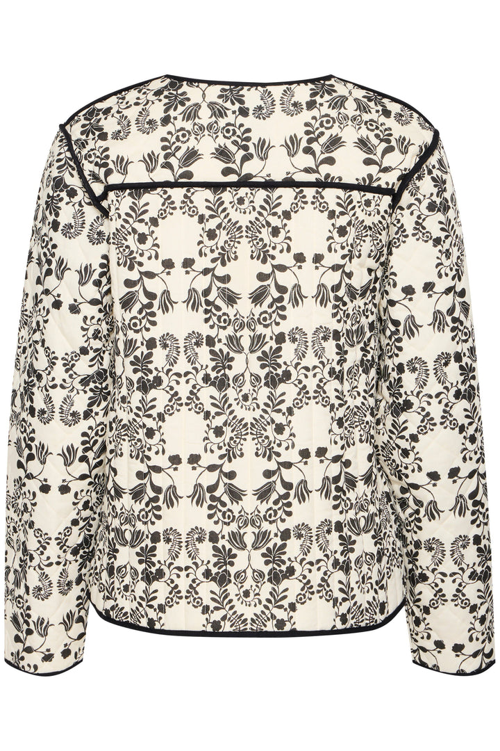 Ichi - Ihgizaro Ja - 204048 Almond Milk Flower Aop Jakker