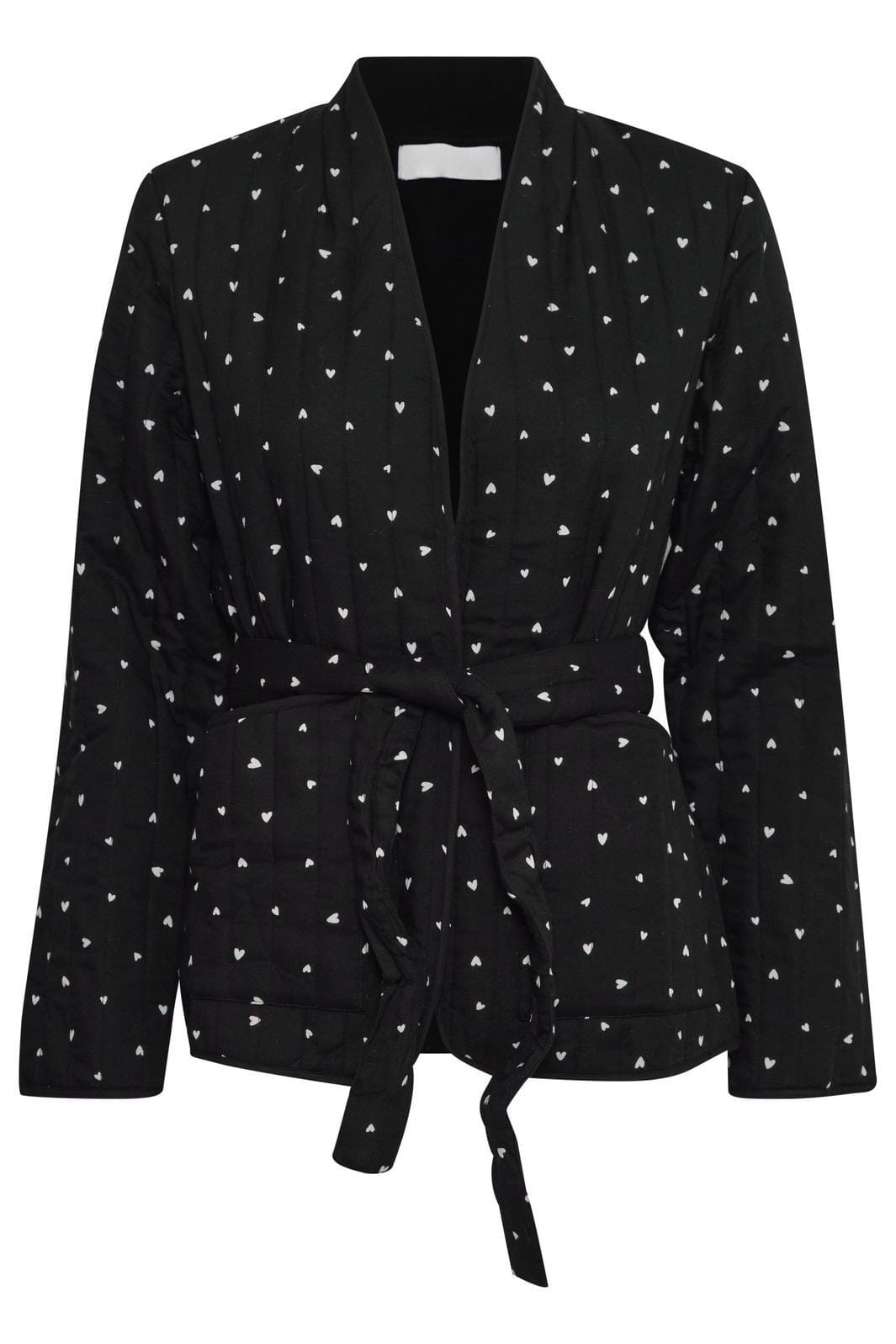 Ichi - Ihlenarda Ja - 203261 Black Heart Aop Jakker