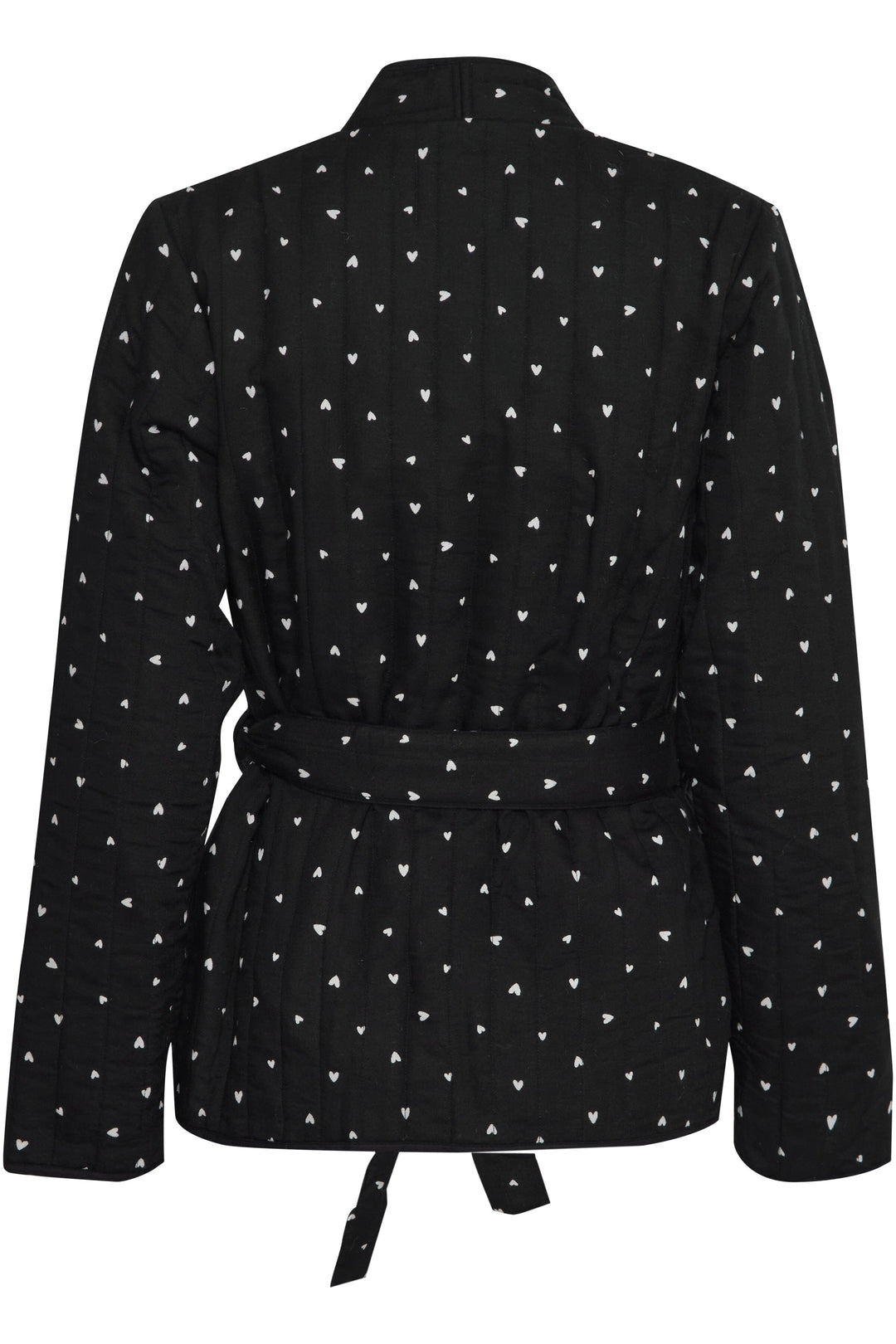 Ichi - Ihlenarda Ja - 203261 Black Heart Aop Jakker