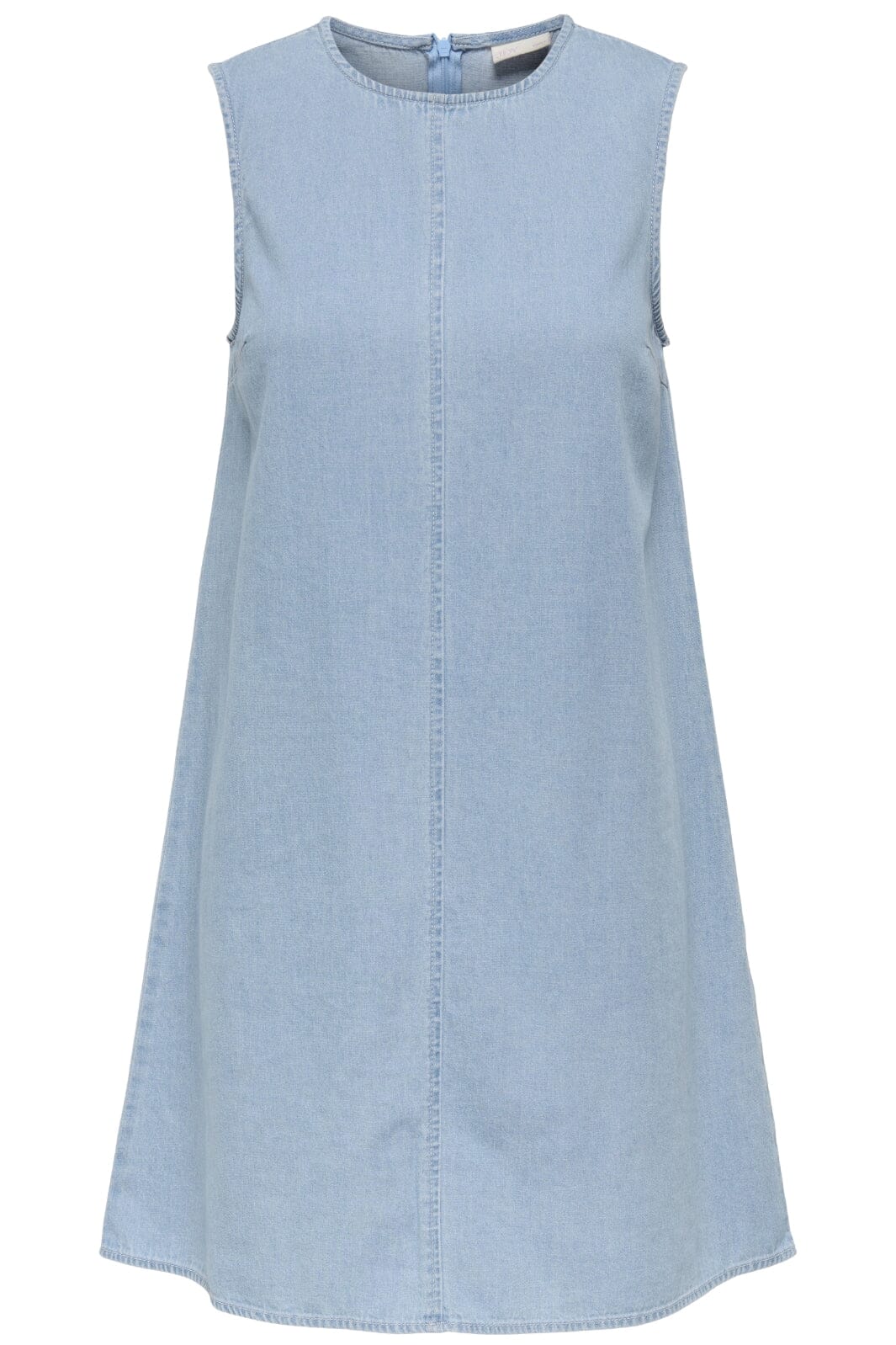 JDY - Jdysabrina Round Neck Dress 15351411 - 4787970 - Light Blue Denim