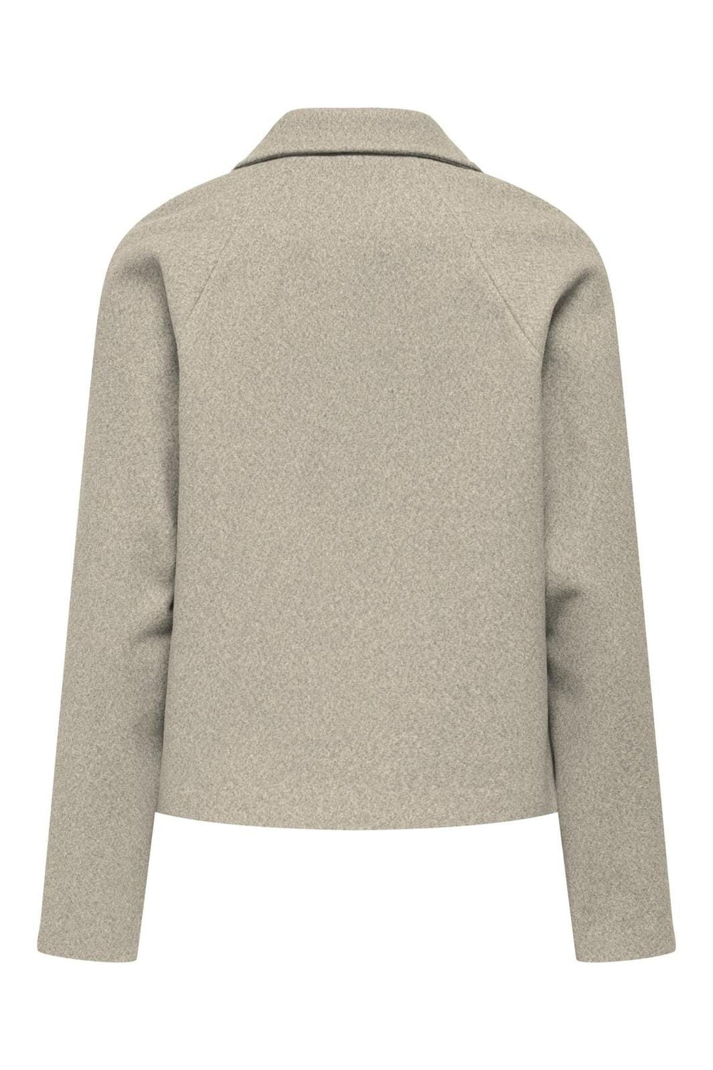 JDY - Jdyviola Life Short Jacket Hab - 4868303 Nature Melange With White