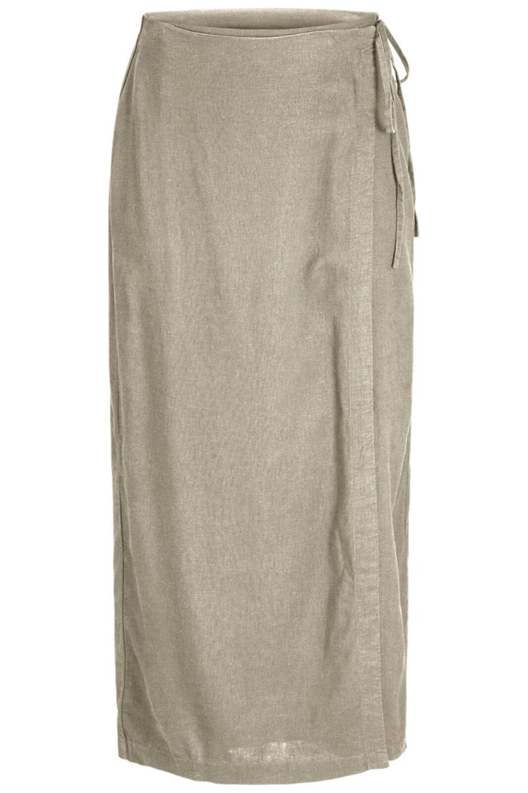 Jjxx - Jxbreeze Summer Wrap Skirt - 4763570 Feather Gray Nederdele