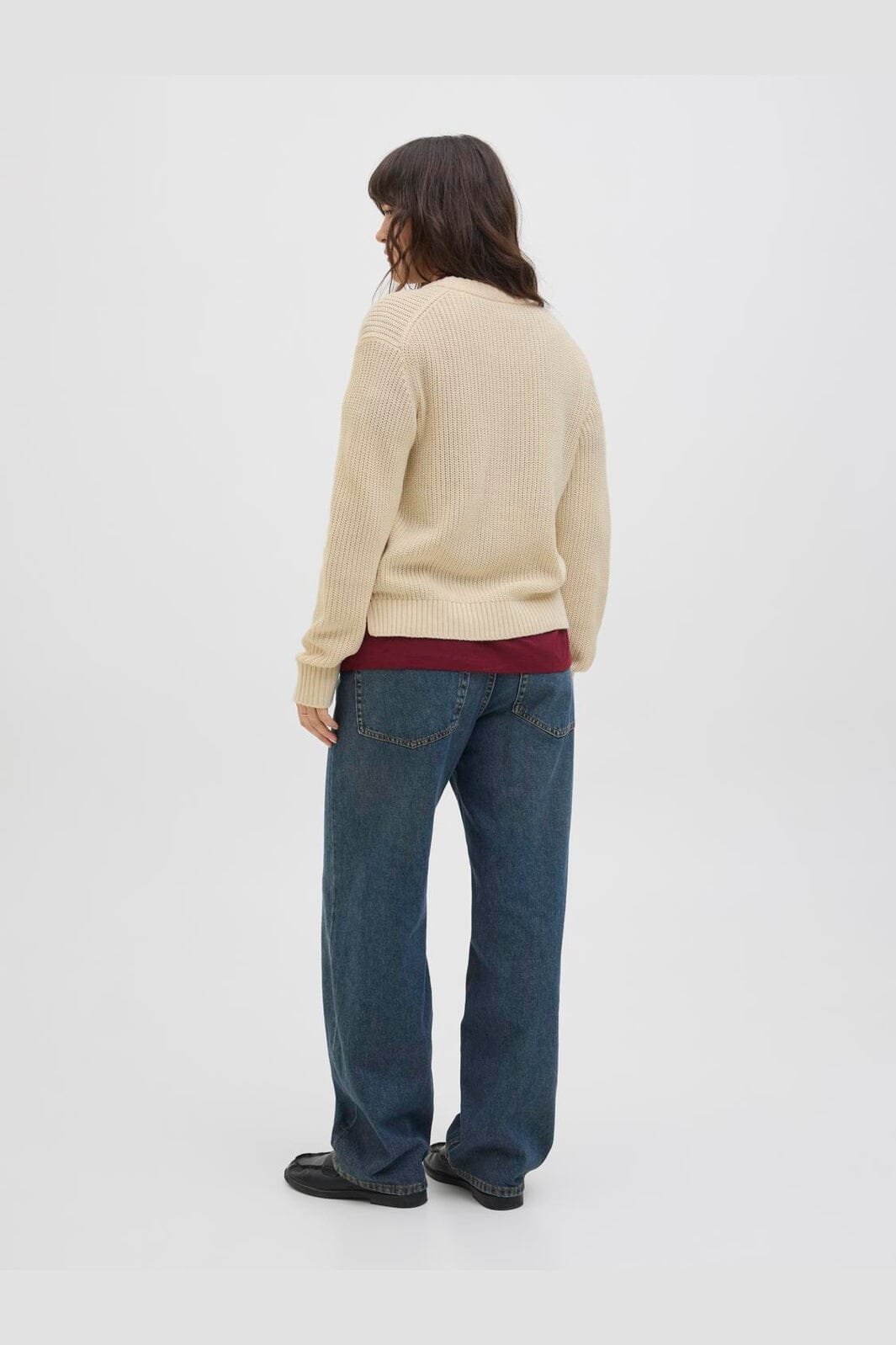 Jjxx - Jxglobal Crew Neck Knit - 4897332 Moonbeam