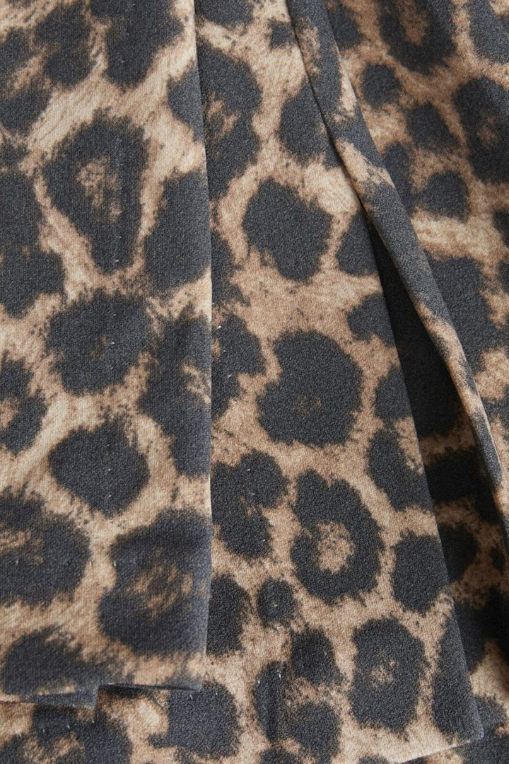 Jjxx - Jxnancy Flared Pant - 4704687 Kelp Leopard