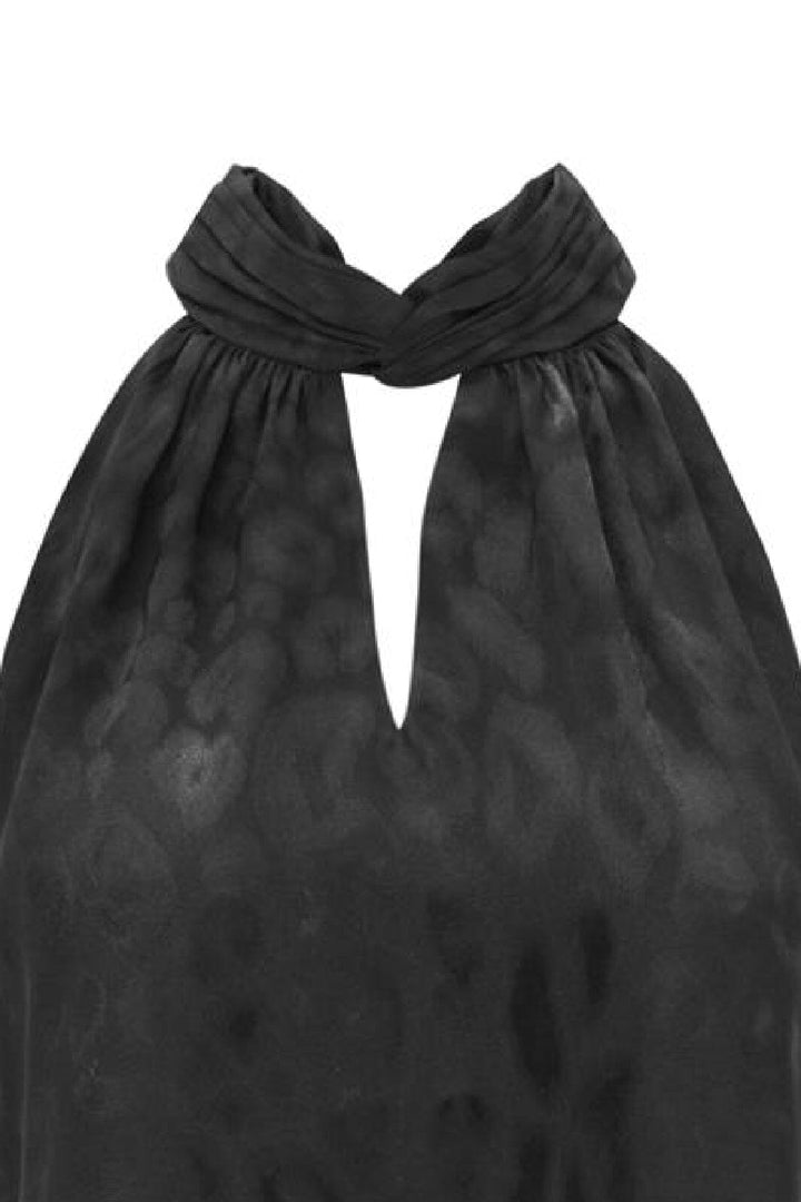 Karmamia - Ava Top 2017 - Black Leo Jacquard Toppe