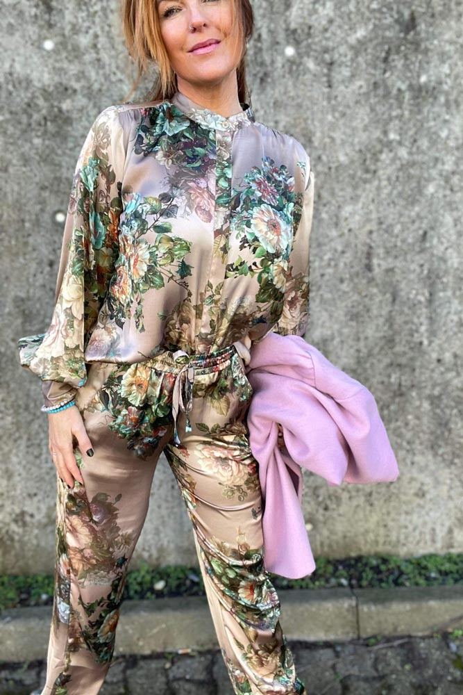 Karmamia - Cora Pants - Daisy Mocha Bukser