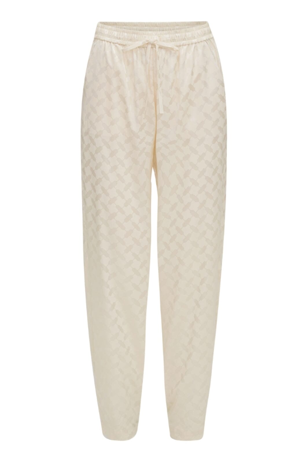 Karmamia - Cora Pants - Ivory Keffiyeh Jacquard Bukser