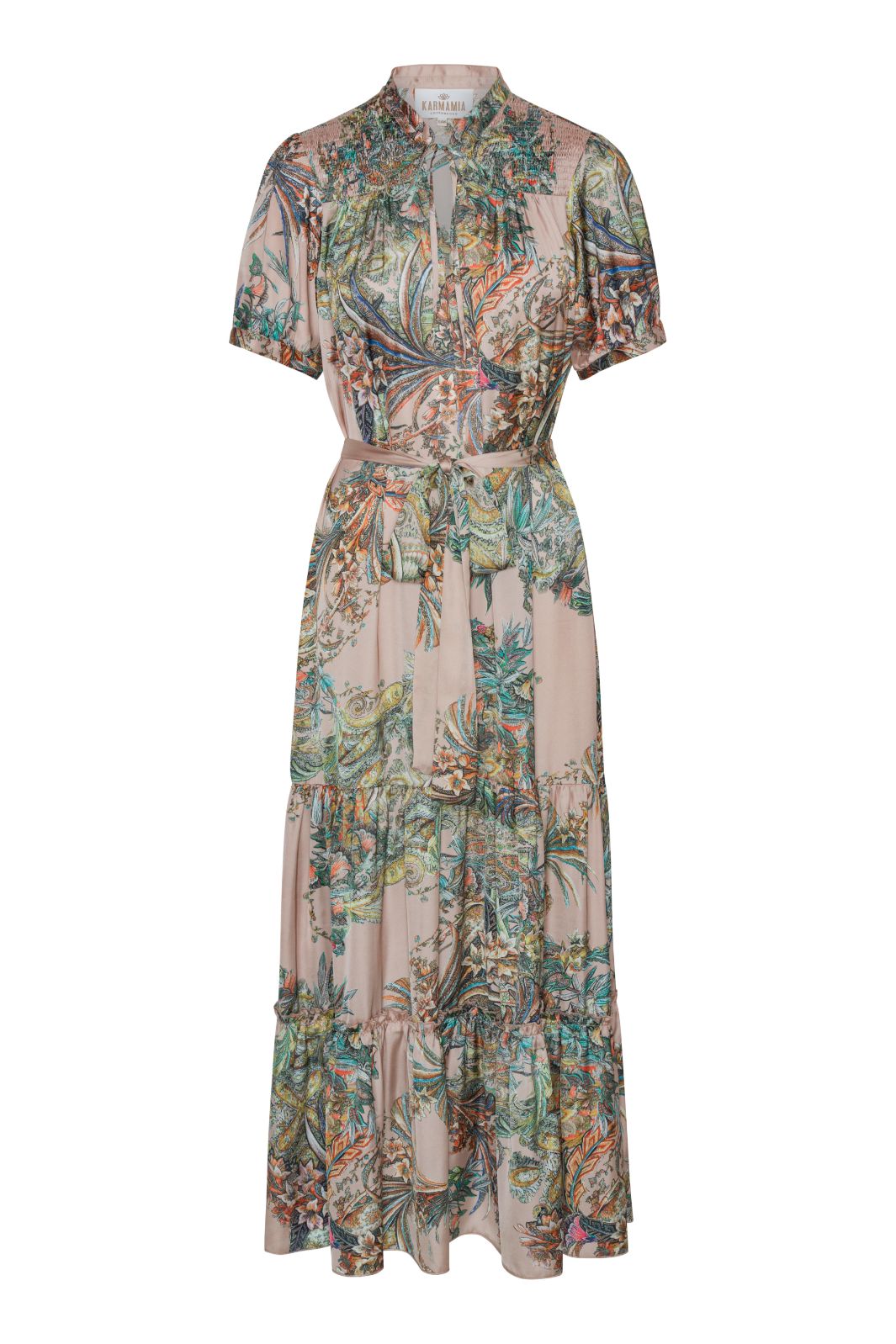 Karmamia - Eve Dress 2165 - Meadow Nude Kjoler