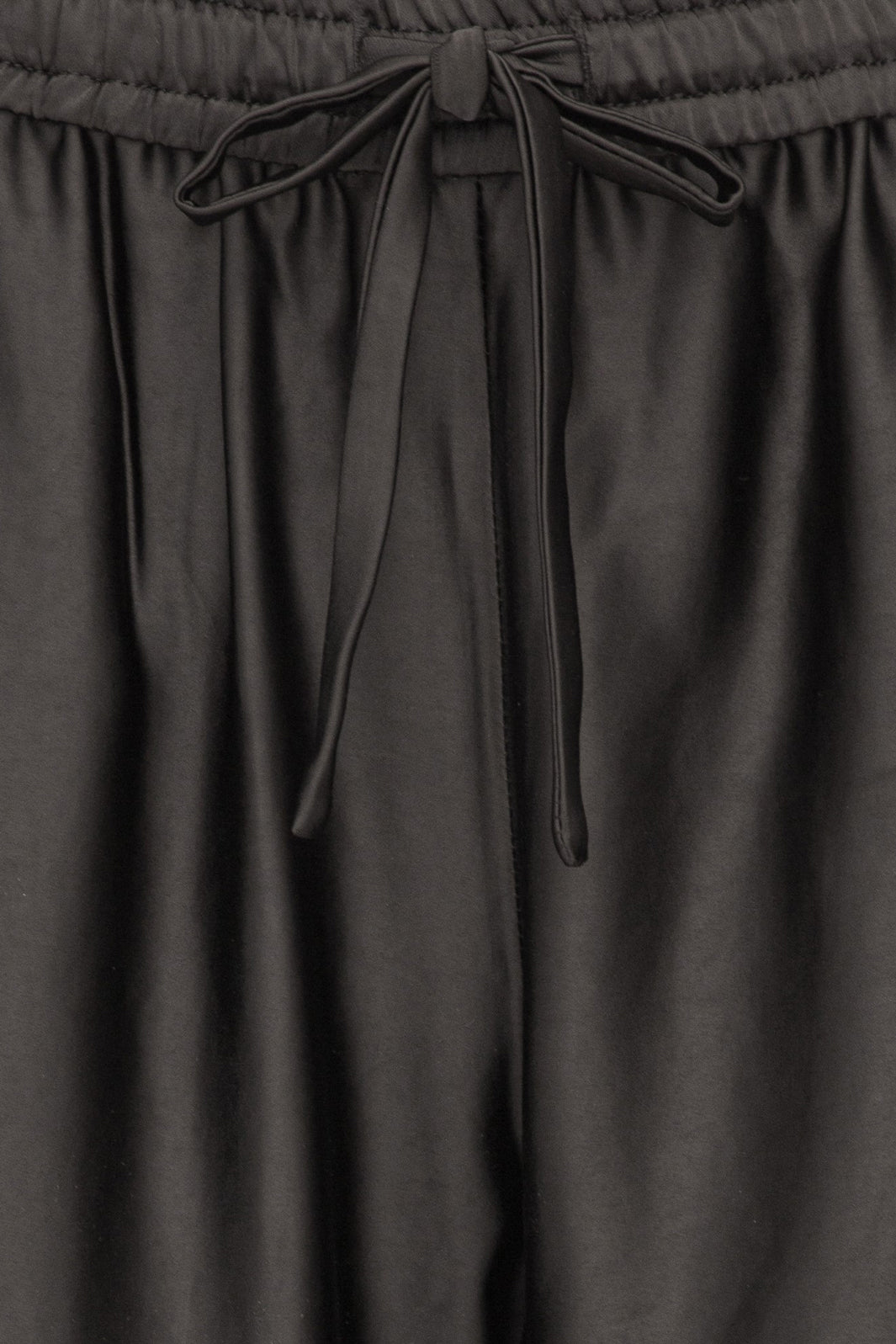 Karmamia - Garcia Pants - Black Rich Satin Bukser