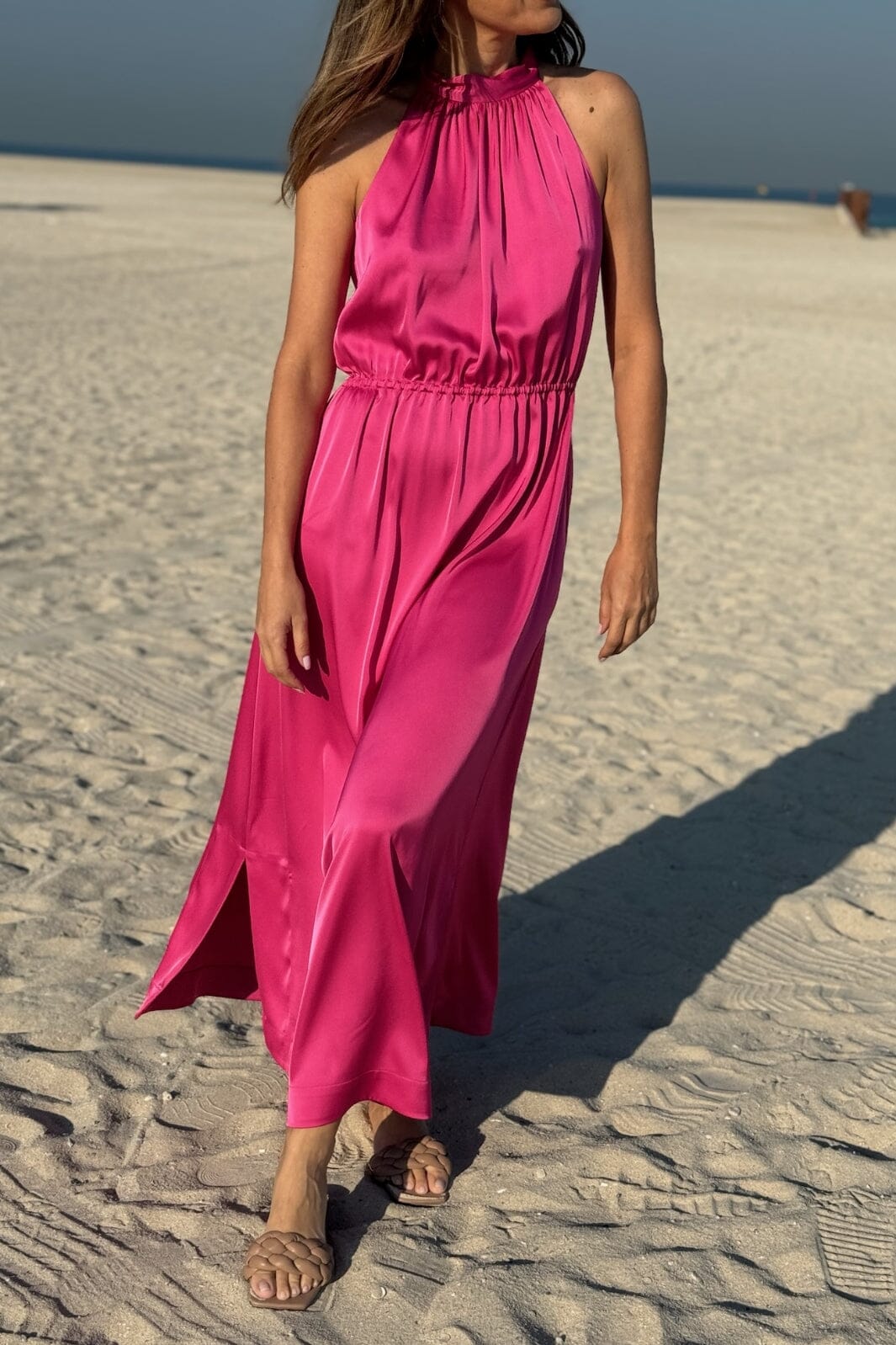Karmamia - Lulu Dress - Fuchsia Pink Kjoler