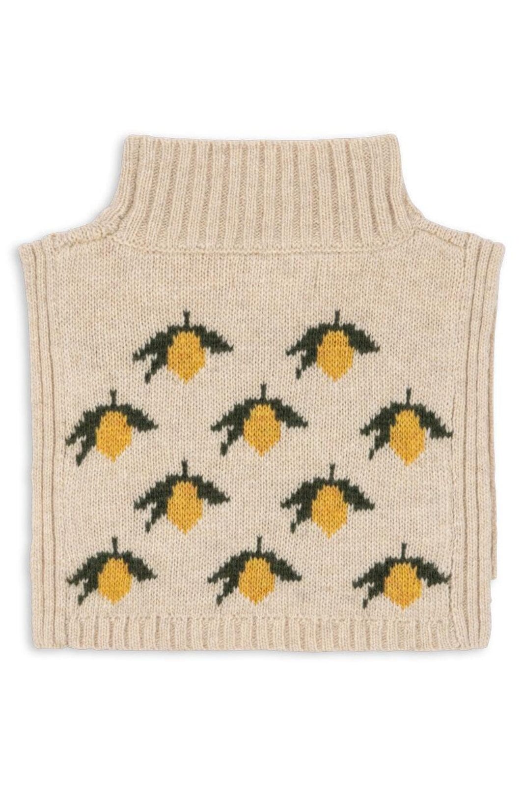 Konges Sløjd - Belou Lemon Knit Neckwarmer. Ks101425 - Lemon