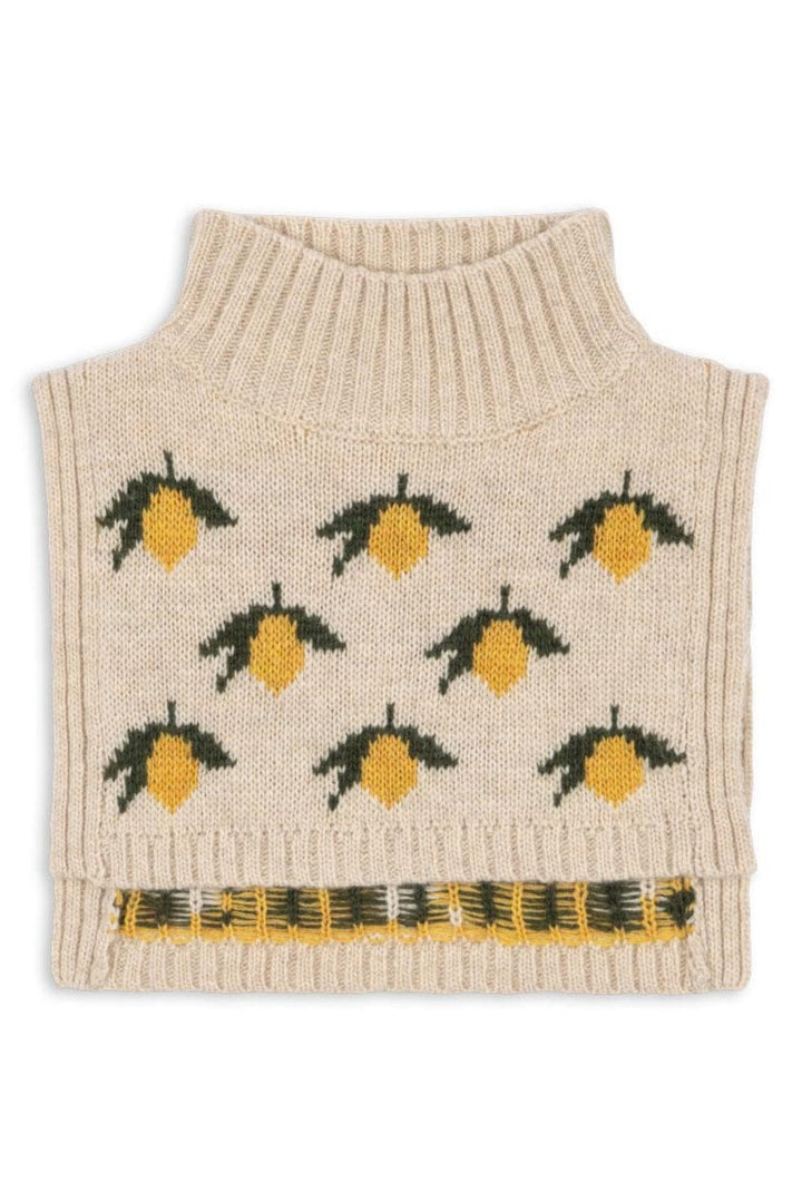 Konges Sløjd - Belou Lemon Knit Neckwarmer. Ks101425 - Lemon