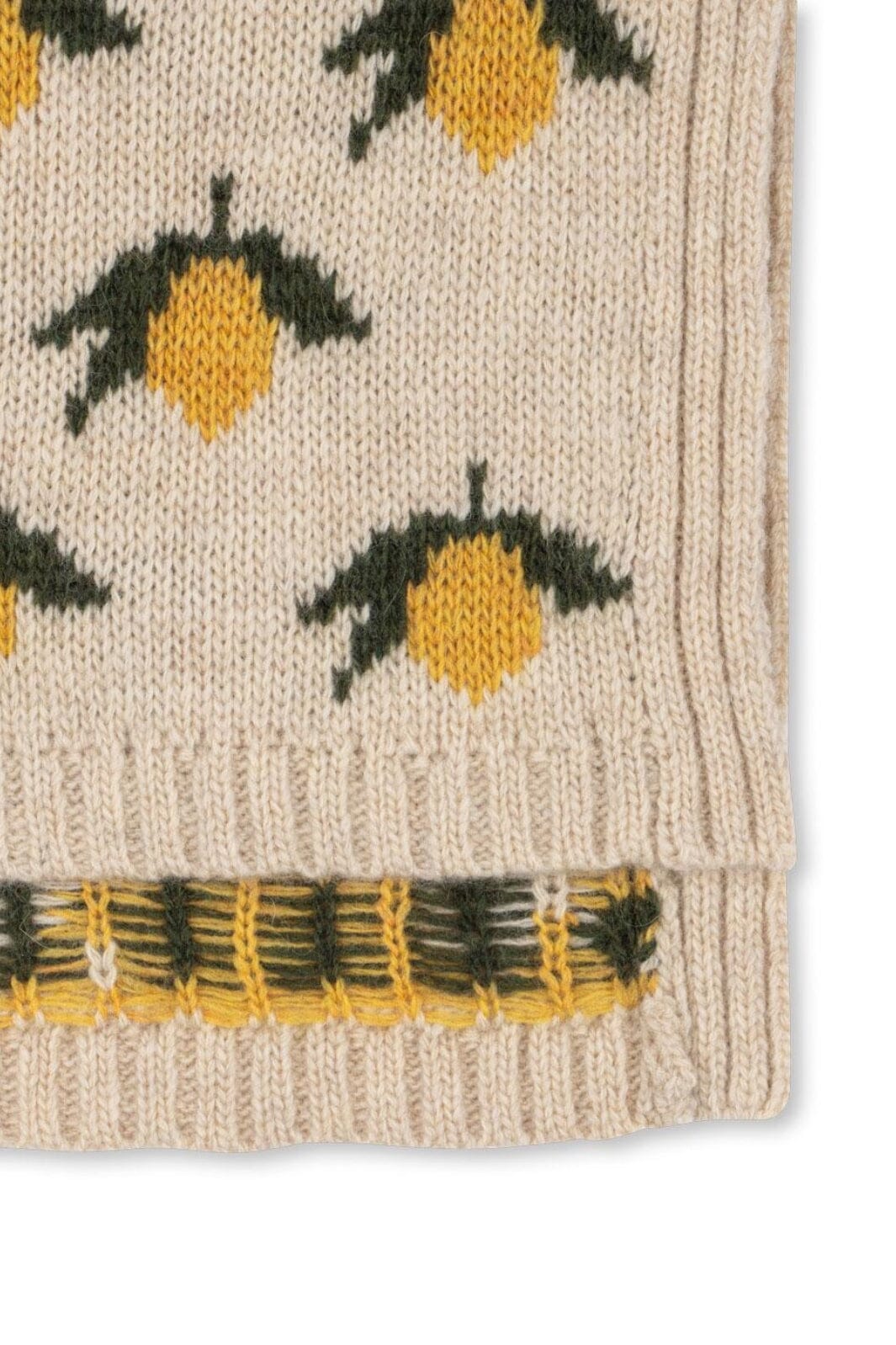 Konges Sløjd - Belou Lemon Knit Neckwarmer. Ks101425 - Lemon