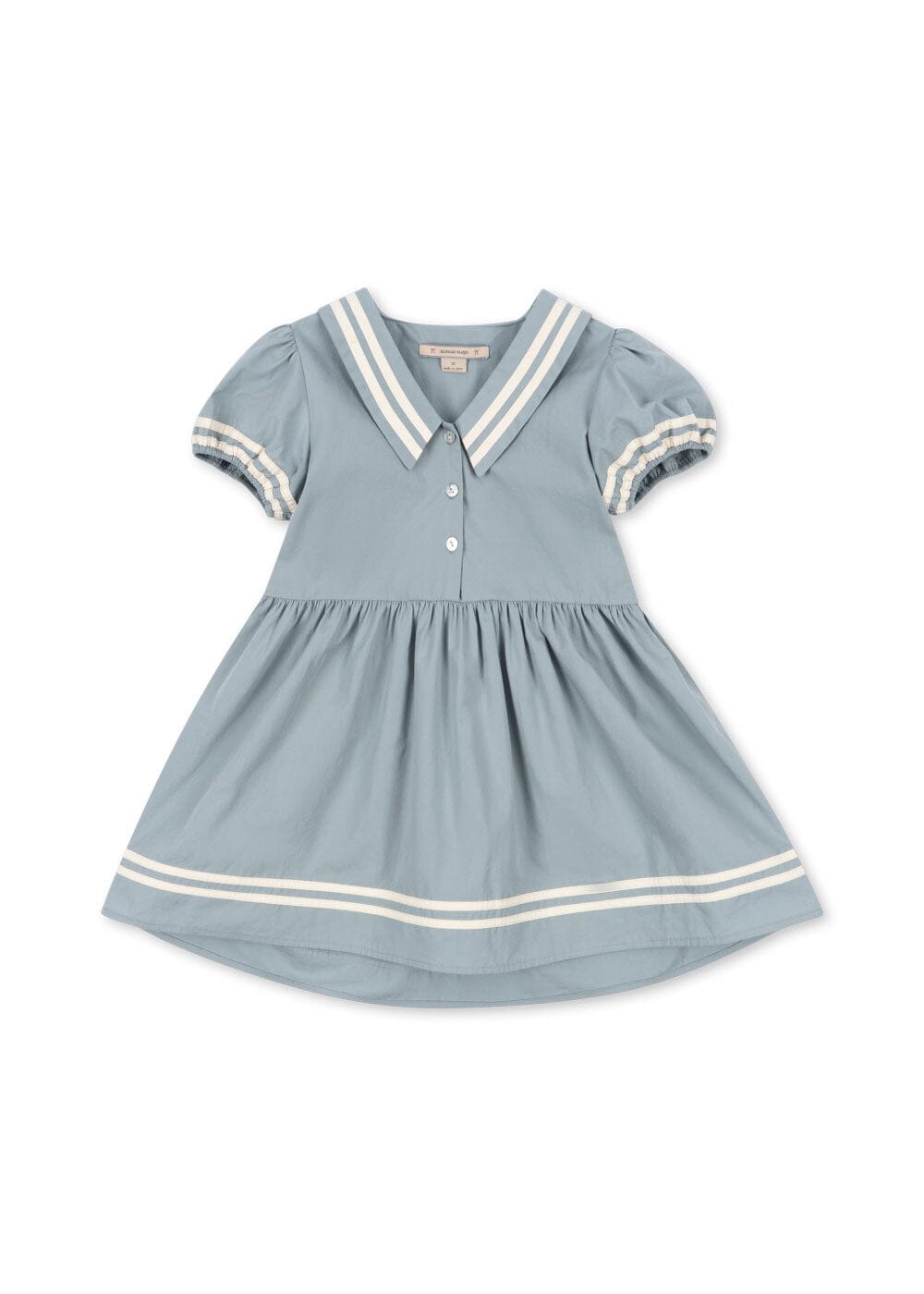 Konges Sløjd - Celebration Allie Sailor Dress Gots Ks103567 - Ashley Blue Kjoler