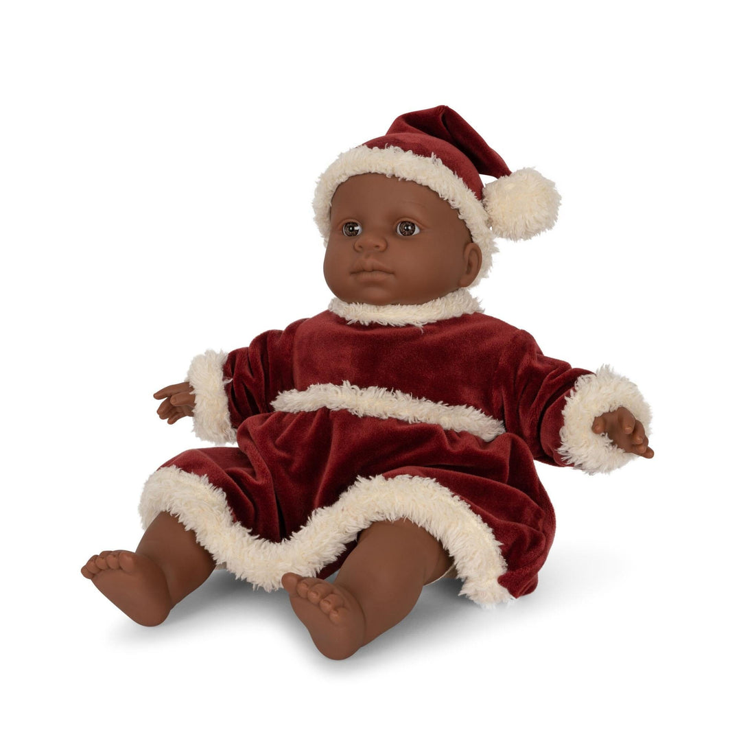 Konges Sløjd - Doll Christmas Dress Grs Ks101947 - Jolly Red Kjoler