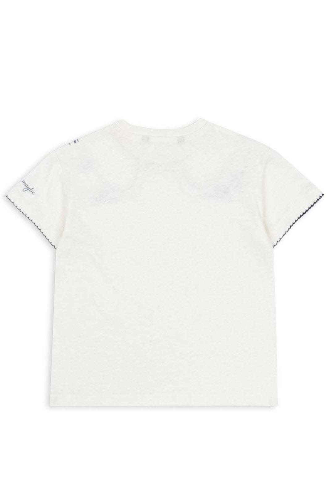 Konges Sløjd - Era Tee Ocs Ks103194 - Off White/bow Collar